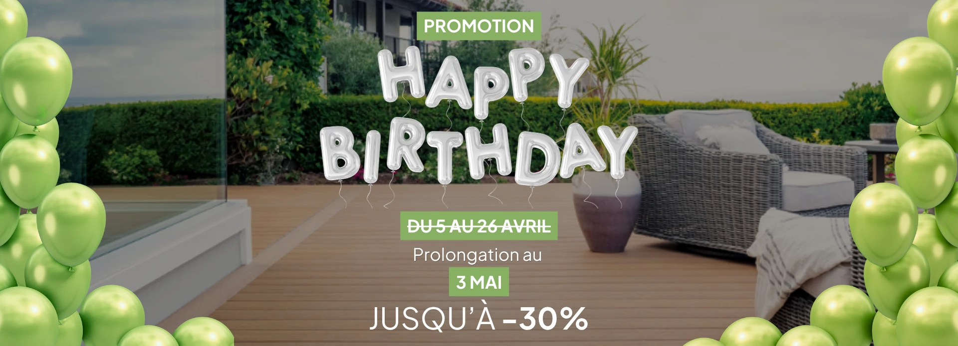 OFFRE ANNIVERSAIRE PROLONGATION